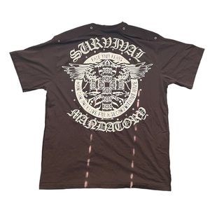 Black Label Brown T-Shirt 3XL
